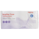 memo Toilettenpapier Recycling Tissue 4-lagig