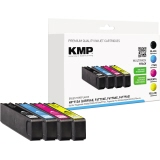 KMP Tintenpatrone Kompatibel mit HP 913A schwarz, cyan, magenta, gelb
