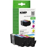 KMP Tintenpatrone Kompatibel mit HP 903XL cyan, magenta, gelb