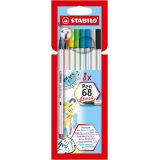 STABILO® Pinselstift Pen 68 brush 8 St./Pack.