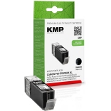KMP Tintenpatrone Kompatibel mit Canon PGI550PGBKXL schwarz