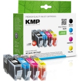 KMP Tintenpatrone Kompatibel mit HP 364XL schwarz, cyan, magenta, gelb