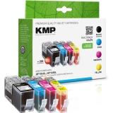 KMP Tintenpatrone Kompatibel mit HP 934XL/935XL schwarz, cyan, magenta, gelb