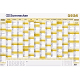 Soennecken Plakatkalender 2024 Karton, folienkaschiert