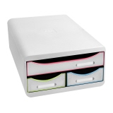 Exacompta Schubladenbox SMALL-BOX Mini White Office