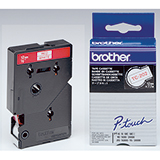 Brother Schriftbandkassette P-touch TC-202 12 mm x 7,7 m (B x L)