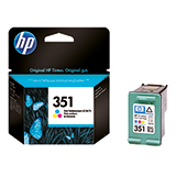 HP Tintenpatrone cyan/magenta/gelb 351