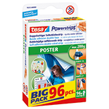 tesa® Klebepad Powerstrips® Poster