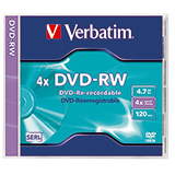 Verbatim DVD-RW 4x Jewelcase