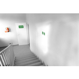 Exacompta Hinweisschild Notausgang links