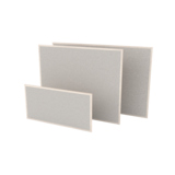 magnetoplan® Pinnwand Design Wood Series weiß