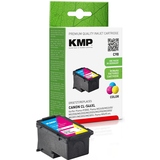 KMP Tintenpatrone Kompatibel mit Canon 546XL cyan/magenta/gelb
