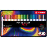 STABILO® Pinselstift Pen 68 ARTY 30 St./Pack. Produktbild