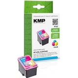 KMP Tintenpatrone Kompatibel mit HP 62XL cyan/magenta/gelb