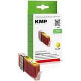 KMP Tintenpatrone Kompatibel mit Canon CLI551YXL gelb