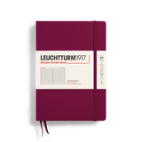 LEUCHTTURM 1917 Notizbuch Medium DIN A5 liniert port red Produktbild