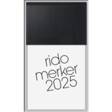 rido/idé Tischkalender Merker 2025