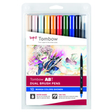 Tombow Pinselstift ABT Dual Manga Shonen 10 St./Pack. Produktbild