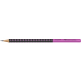 Faber-Castell Bleistift Grip 2001 Two Tone HB schwarz/pink Produktbild