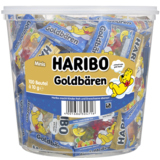 HARIBO Fruchtgummi Goldbären GUTE NACHT 100 x 10 g/Pack.