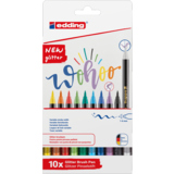 edding Pinselstift 1340 Glitter 10 St./Pack.