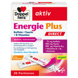 Doppelherz Nahrungsergänzungsmittel aktiv Energie Plus Direct Koffein + Taurin + B-Vitamine