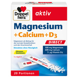 Doppelherz Nahrungsergänzungsmittel aktiv Magnesium + Calcium + D3 DIRECT