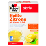 Doppelherz Nahrungsergänzungsmittel Heißgetränk aktiv Zitrone Vitamin C + Zink