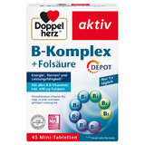 Doppelherz Nahrungsergänzungsmittel aktiv B-Komplex DEPOT + Folsäure