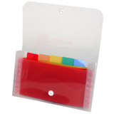 Exacompta Fächermappe Crystal 6 Fächer