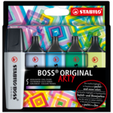 STABILO® Textmarker BOSS® ORIGINAL ARTY 5 St./Pack.