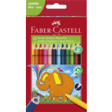 Faber-Castell Buntstift Triangular Jumbo 12 St./Pack.