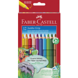 Faber-Castell Buntstift Jumbo GRIP 12 St./Pack.