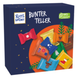 Ritter Sport Schokolade Bunter Teller 230 g/Pack.