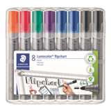 STAEDTLER® Flipchartmarker Lumocolor® 356 2 mm 8 St./Pack.