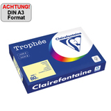 Clairefontaine Kopierpapier Trophée Color DIN A3 80 g/m² 500 Bl./Pack.