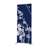 Showdown® Displays Trennwand Abstrakte Japanische Kirschblüte 85 x 200 x 45 cm (B x H x T)