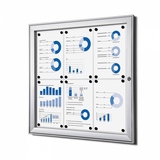 Showdown® Displays Schaukasten 6 x DIN A4