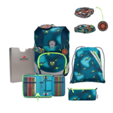 DERDIEDAS Schulranzen ErgoFlex Tiny Magic Lights Produktbild