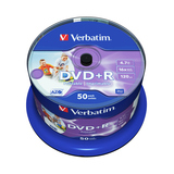 Verbatim DVD+R Spindel 50 St./Pack.