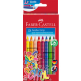 Faber-Castell Buntstift Jumbo GRIP 10 St./Pack.