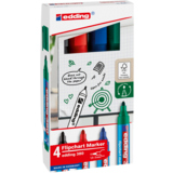 edding Flipchartmarker 380 4 St./Pack.