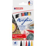 edding Acrylmarker 5300 Acrylic 5 St./Pack.