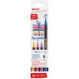 edding Pinselstift 1340 Glitter 4 St./Pack.