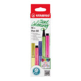 STABILO® Fasermaler Pen 68 Tischset Zick-Zack Produktbild