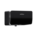 Satino by WEPA Toilettenpapierspender Doppel System schwarz