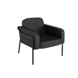 Paperflow Sessel Medso Innenbereich Rund L 79 % PVC, 21 % PES (Kunstleder) schwarz Produktbild