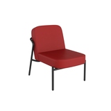 Paperflow Sessel Medso Innenbereich Rund S 79 % PVC, 21 % PES (Kunstleder) rot Produktbild