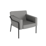Paperflow Sessel Medso Innenbereich Modell T L 79 % PVC, 21 % PES (Kunstleder) grau Produktbild