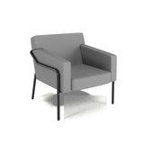 Paperflow Sessel Medso Außenbereich Modell T L 100 % Polypropylen grau Produktbild